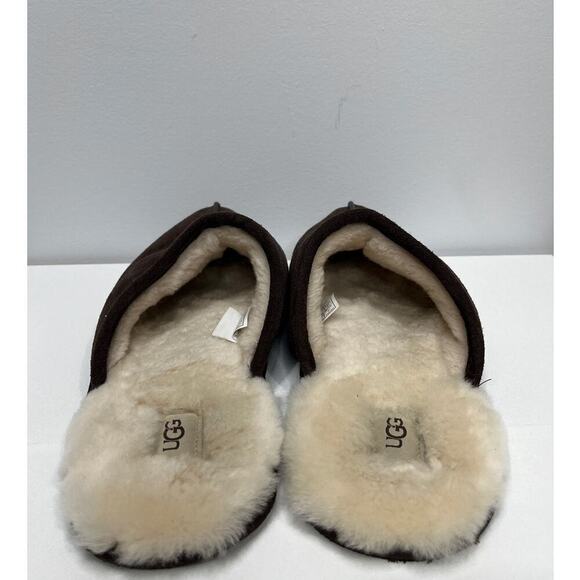 UGG Men’s Brown Suede Scuff Slippers / Size-13 main image 10